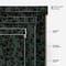 Sonova Studio Cotton Vine Forest Green roller