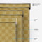Sonova Studio Crosshatch Mustard roller