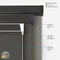 Coulisse Bergen Anthracite roller