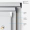 Coulisse Bergen Blackout White roller