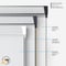Coulisse Bergen White roller