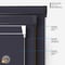 Coulisse Detroit Blackout Navy Blue roller