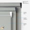 Coulisse Hampton Blackout Light Grey roller