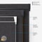Coulisse Portofino Blackout Anthracite roller