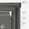 Coulisse Wembley Blackout Frost roller