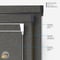 Leniro Blackout Mole Grey roller