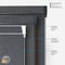 Leniro Blackout Rock Grey roller