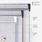 Petal Voile White roller