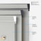 Pop Blackout Linen roller