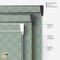 Sonova Studio Crosshatch Sage roller