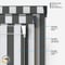 Sonova Studio Whitby Stripe Monochrome roller