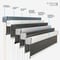 Coulisse Bergen Blackout Anthracite roller