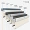 Coulisse Detroit Blackout Off White roller