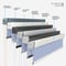 Sonova Studio Crosshatch Periwinkle roller