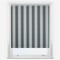 Brighton Stripe Charcoal roller