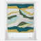 Sonova Studio Abstract Landscape Ocean Blue roller