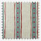 Emily Bond Block Printed Stripe Blue & Red roller