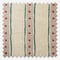 Emily Bond Block Printed Stripe Pink & Blue roller