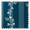 Sonova Studio Floral Cascade Stone Blue roller