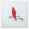Sophie Allport Coastal Boats Blue roller