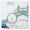 Sophie Allport London Scene White & Blue roller
