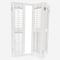 Premier White Grain shutter