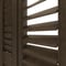 Premier Dark Walnut shutter