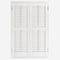 Premier White Grain shutter