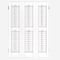 Premier White Grain shutter