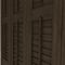 Premier Dark Walnut shutter