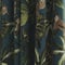 Monkey Teal curtain