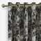 Lava Charcoal curtain