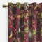 Rainforest Cranberry curtain