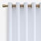Crushed Silk White curtain