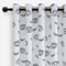Wink Mono White curtain