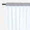 Casamance Winona White Celadon curtain