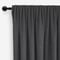 Carnaby Pewter curtain
