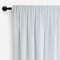 Mono Stripe White curtain