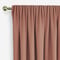 Canvas Vintage Peach Pink curtain