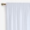 Crushed Silk White curtain