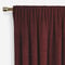 Entwine Bordeaux curtain