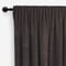Milan Espresso curtain