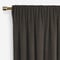 Verona Charcoal curtain