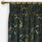 Monkey Teal curtain