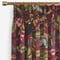 Rainforest Cranberry curtain
