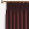 Entwine Bordeaux curtain