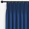 Naturo Petrol Blue curtain