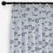 Wink Mono White curtain