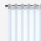 Casamance Winona White Celadon curtain
