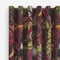 Rainforest Cranberry curtain